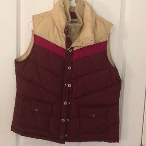 Chevron Old Navy puffer vest